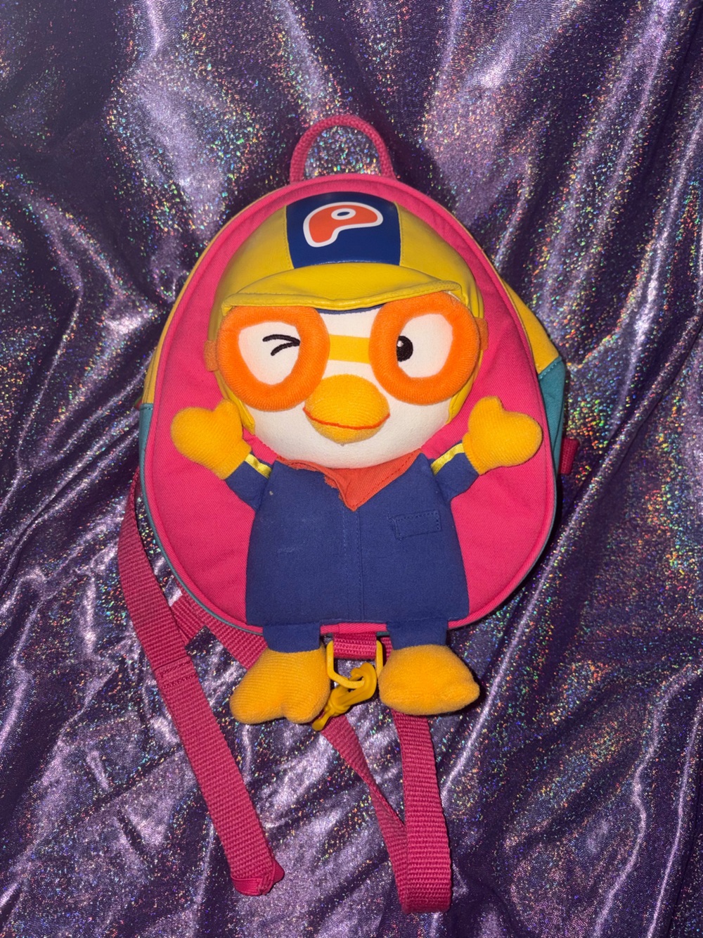 PORORO Little Penguin Kids Safety Mini Backpack